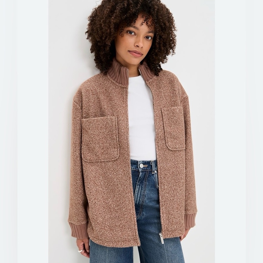 Z Supply Downhill Jacket in Coconut, Size XS